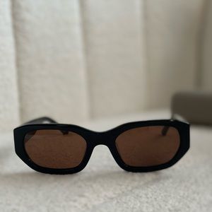 VEHLA FELIX - BLACK / CHOC SUNGLASSES